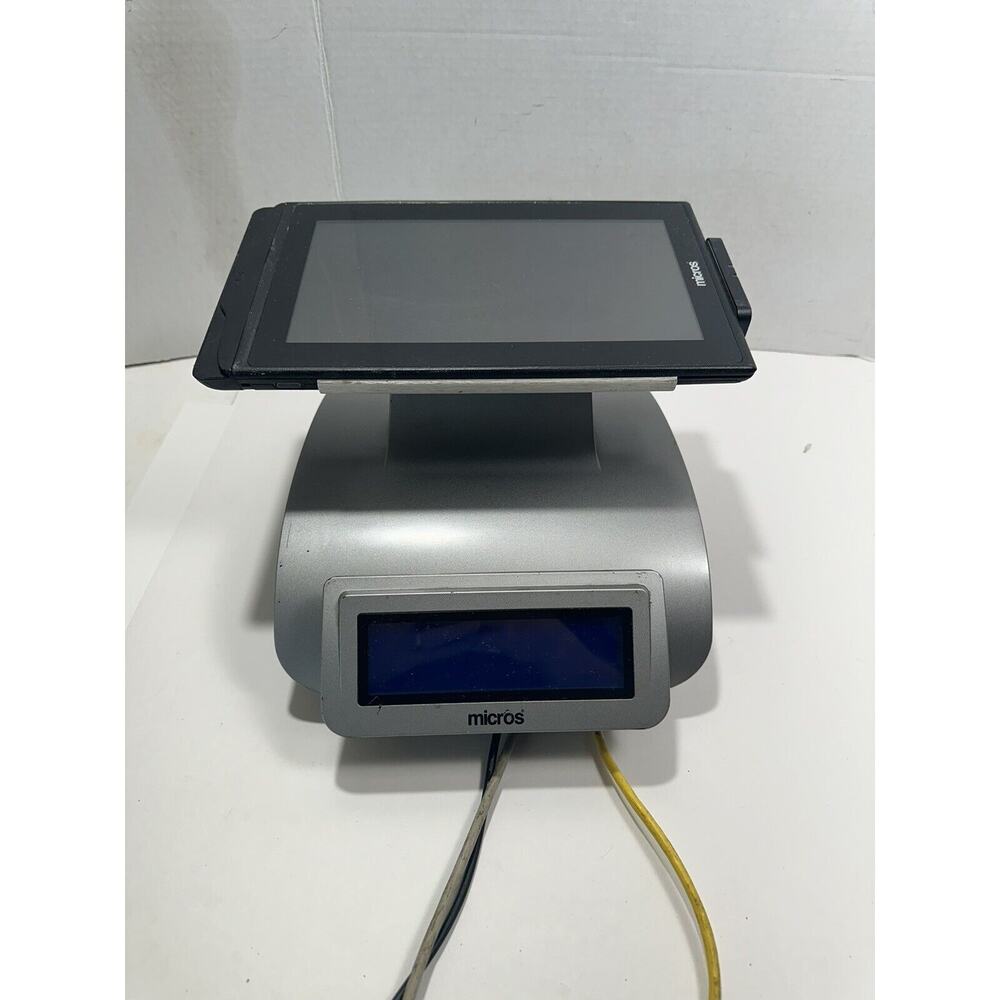 Micros Oracle 400374-020 Stand w/ LCD Rear Display Series 2 Mstation UNTESTED